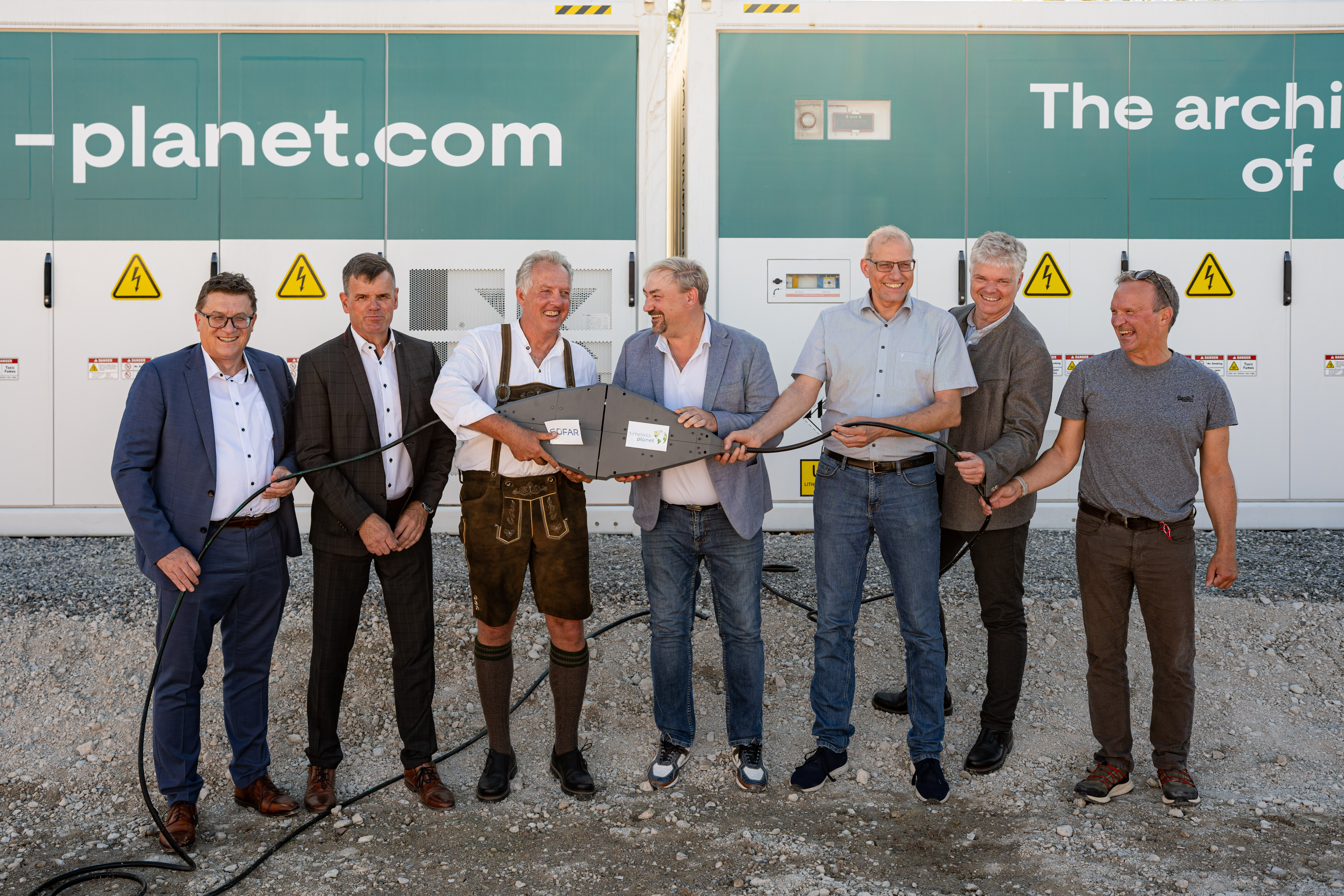Eröffnungsfeier Graustromspeicher Weilheim